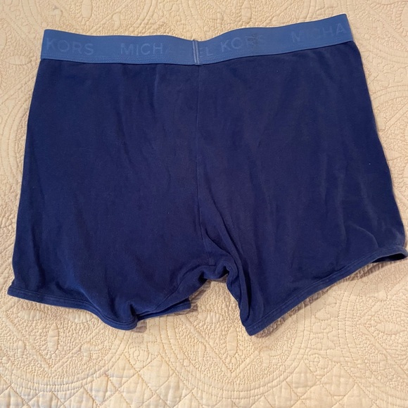Mens SM/MD Michael Kors Navy Boxer Briefs - Picture 3 of 4